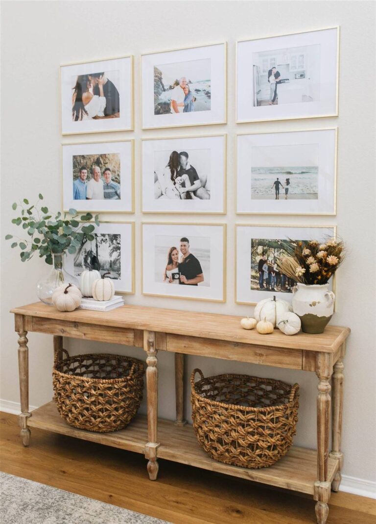 FOTOS FAMILIARES EN LA DECORACIÓN